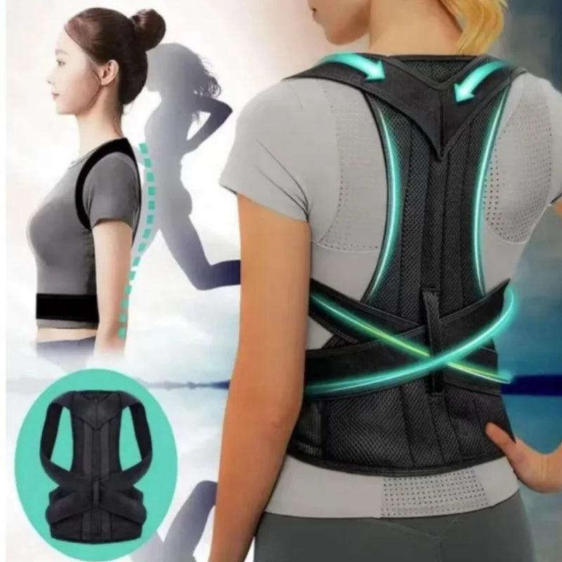 Adjustable Back Posture Corrector Brace for Adults